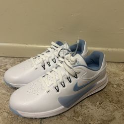 Nike Victory Pro 4 White/Psychic Blue Golf Shoes FZ7611-101 Men's Size 8.5