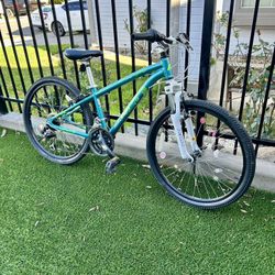 RALEIGH EVA YOUTH MOUNTAIN BIKE 24” Wheels 