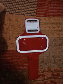 Shocksock Red Running Armband Phone Holder
