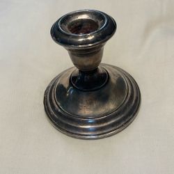 Vintage Wallace Sterling Silver Weighted 246 Rope Border 3 1/4"