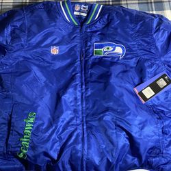 XL Seattle Seahawks puffer jacket