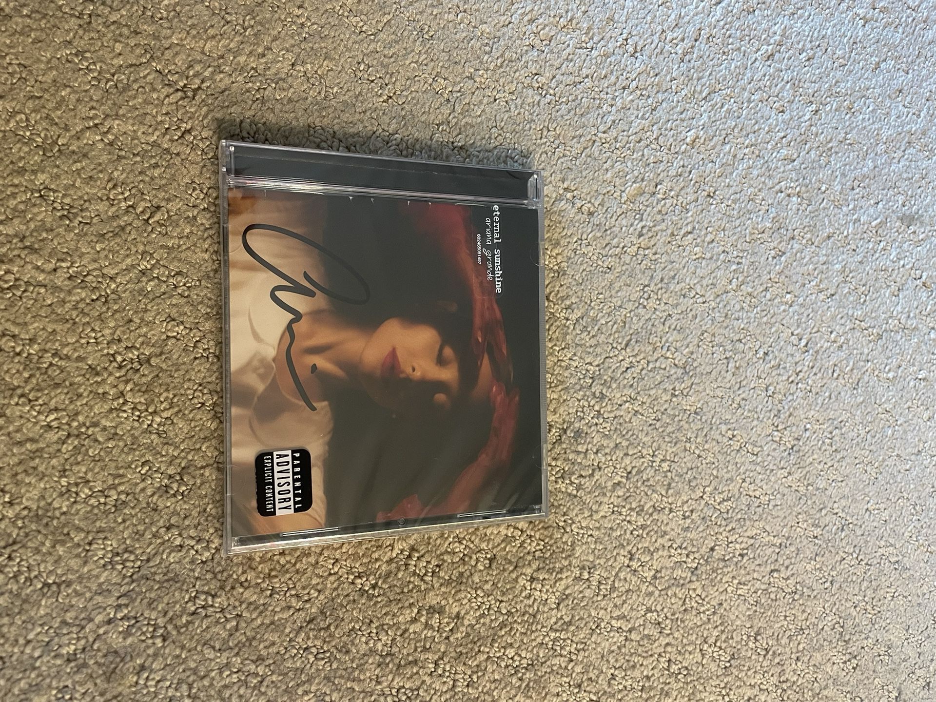 Ariana grande Signed And Sealed CD Eternal sunshine