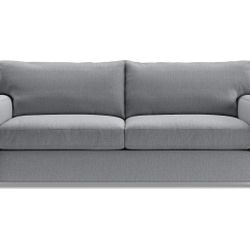 Sleeper Sofa Couch, Leggett & Platt Light Blue Velvet