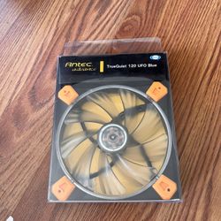 Antec TrueQuiet 120 UFO Red 120mm LED Case Fan - New 