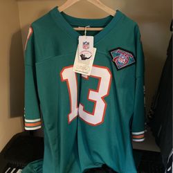 2XL NFL Dolphins Jersey Authentic 