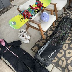 Youth Snowboard Set Up 