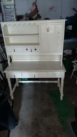Antique Stanley Desk Hutch 