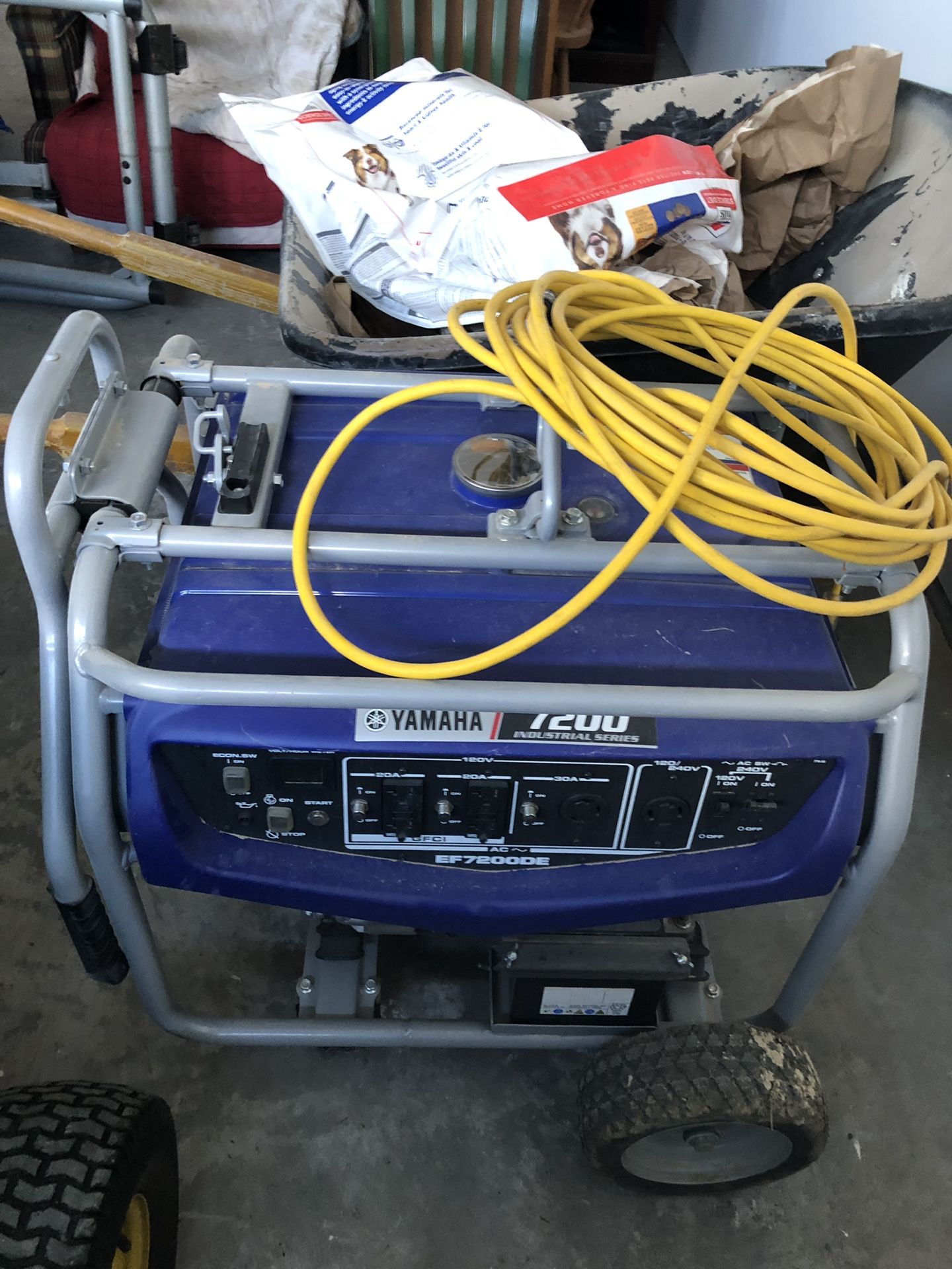 Generator - Yamaha 7200 Industrial Series