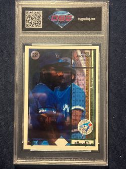 🛑 1-OF-1 HISTORIC ERROR! 1989 Upper Deck Bo Jackson #221 Wrong Back / Manny Lee Overlay – DSG 9 MINT 🛑