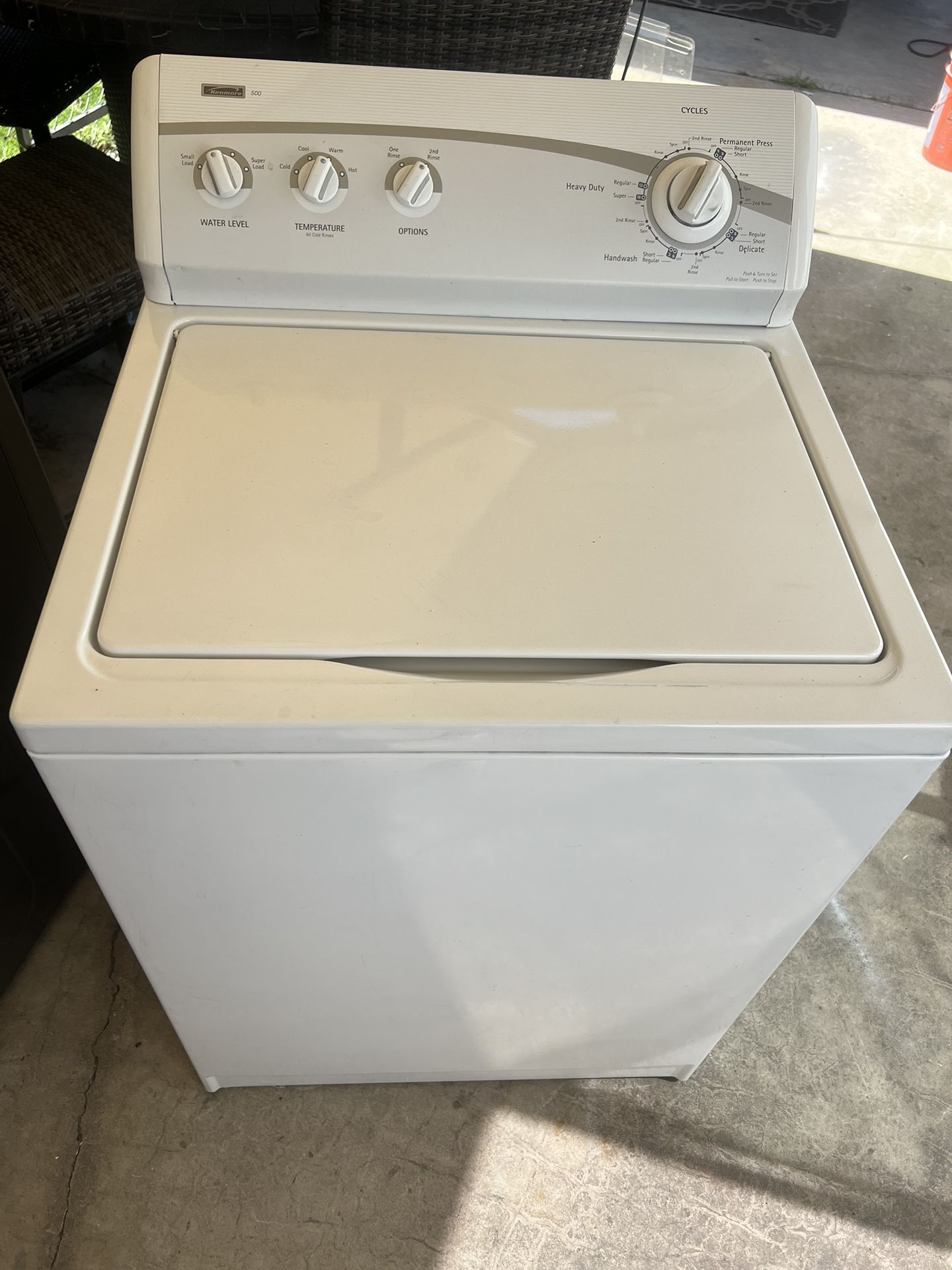 Kenmore Washer