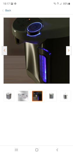 NEW in box-16.90-Cup Stainless Steel Auto Feed Electric Hot Water Dispenser