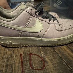 Nike Air Force 1'07 SE Next Nature Platinum Violet Women’s size 10