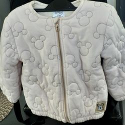 Disney Baby Quilted Mickey Jacket 