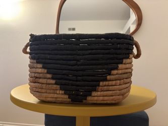 West Elm Seagrass Basket Medium