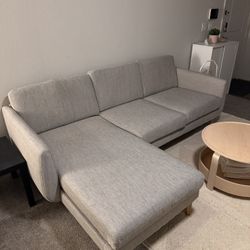 Ikea SMEDSTORP 4 SEAT with chaise ($1,200)