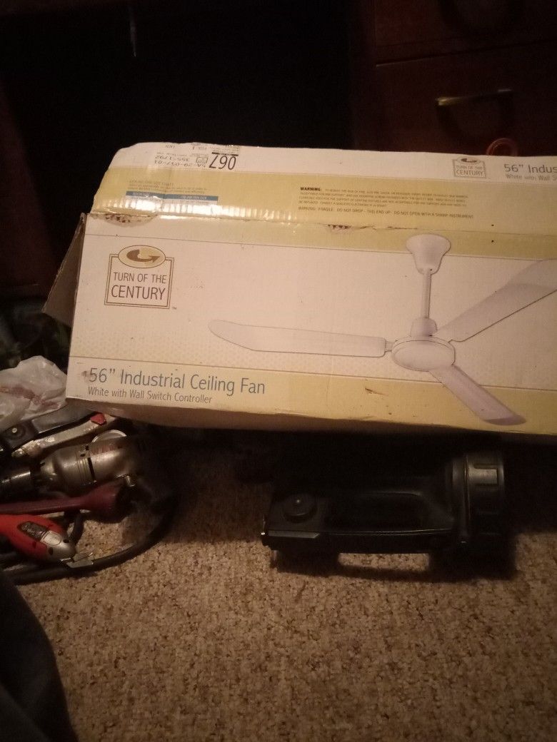Turn Of The Century 55"Industrial Ceiling Fan