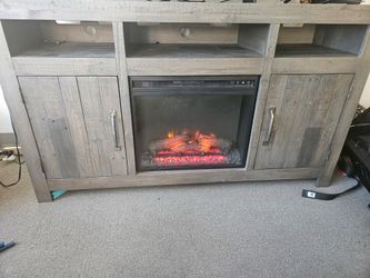 Fire place stand