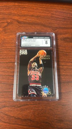 Michael Jordan basketball trading card