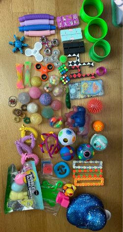 Fidget Toy Mega Bundle - Squishy, Stress Balls, 50+