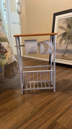 Toilet Paper Holder/Magazine Rack