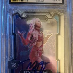 Tiffany Stratton Autographed Card