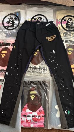 GALLLERY DEPT SWEATS BLACK AND GREY