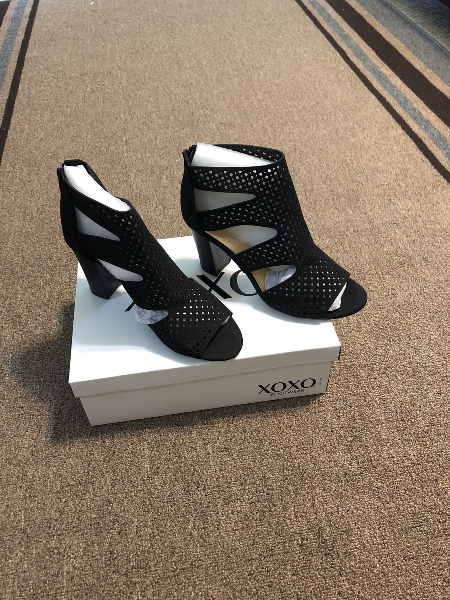 New Xoxo black booties. Size 8.5