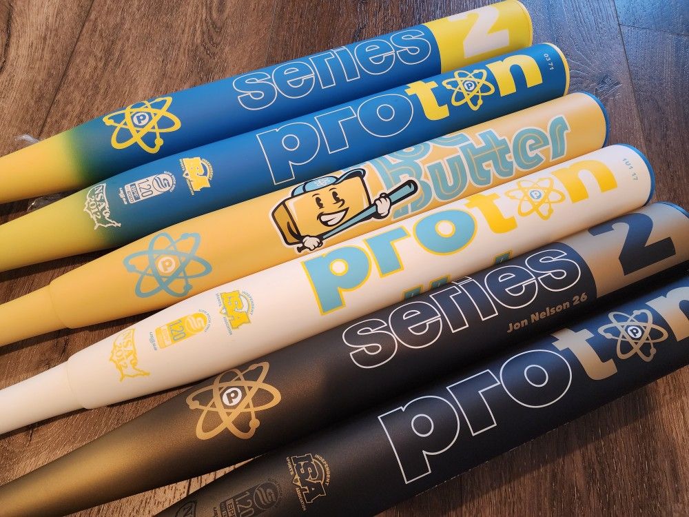 PROTON SLOWPITCH - Softball Bats USSSA UTrip USA ASA Slow Pitch Bat Hot Butter Big Jon Series 2 Two Neon S2 25oz 26oz 27oz 28oz NEW NIW