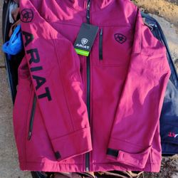 Burgundy Jacket Ariat De Mexico, , Men Small , New , $65 Firm ,, Seagoville Tx 