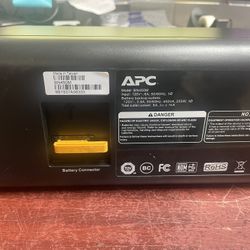 APC Back-UPS 450VA, 120V, 6 NEMA outlets (2 surge)
