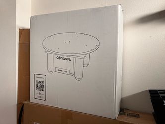 Iconasys Large Photography Turntable -- Silver Large