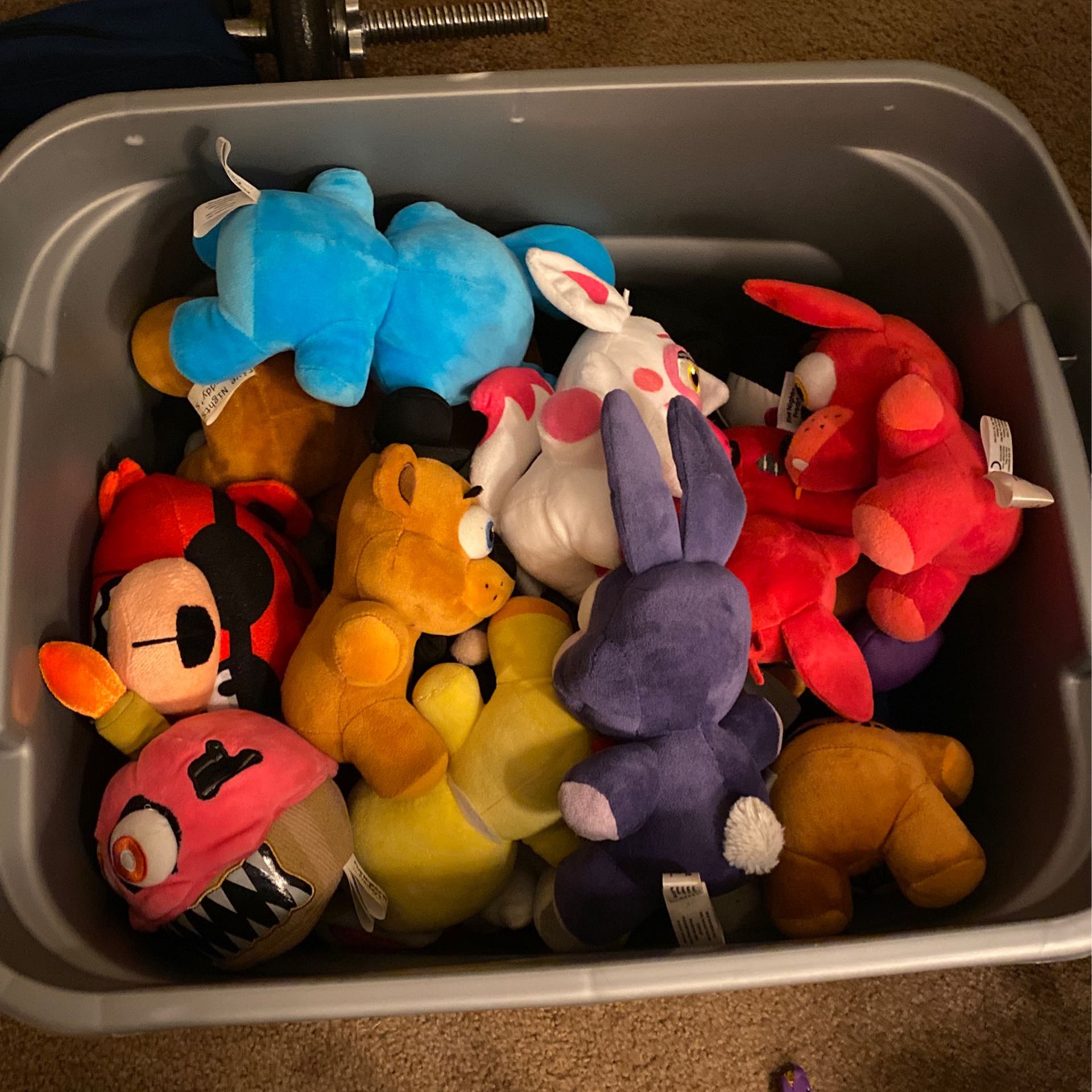 Five nights at Freddy’s Box Of Plushies