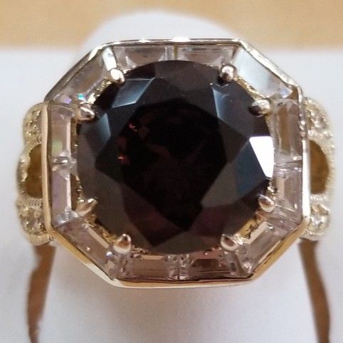 Gold Plated Sterling Silver And Cz