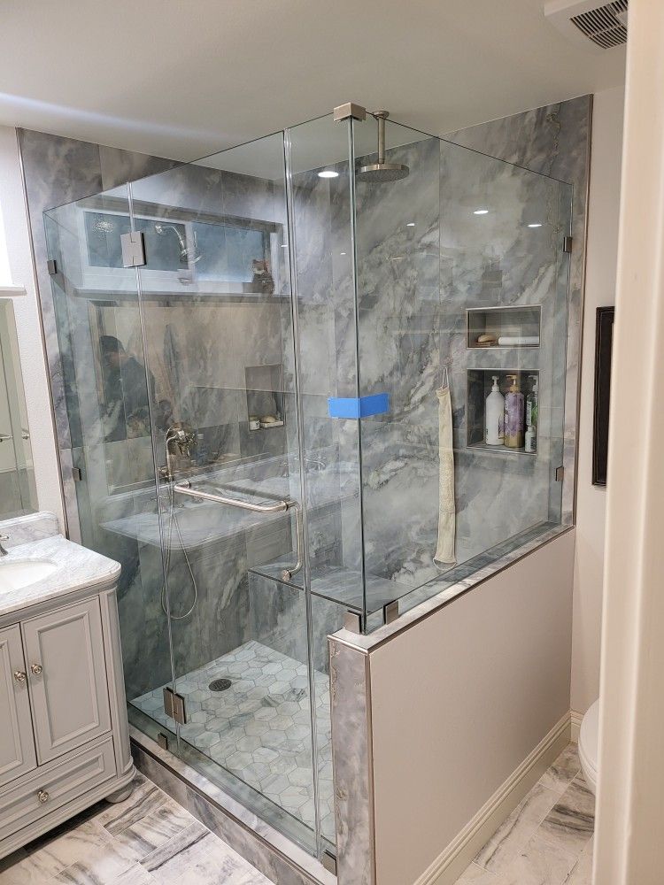 3/8 Glass Showers😉😉🫡🫡🫡