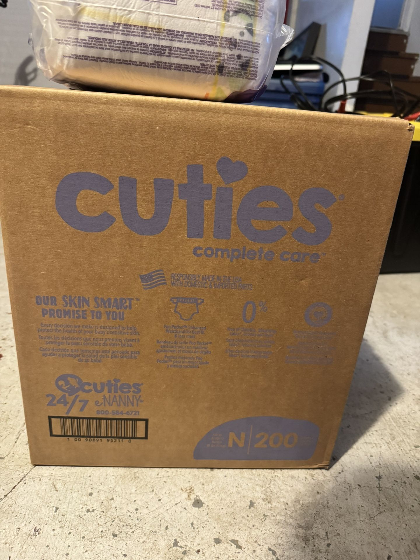 Newborn pampers And Size 2 pampers