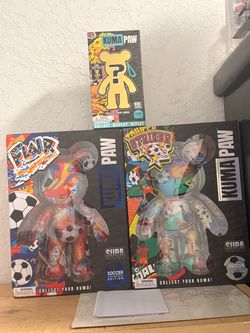 Kuma Paw Bundle figures