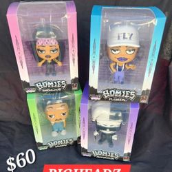 ORIGINAL HOMIES BIGHEADZ 4 PIECE 