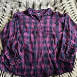 St. John’s Bay plaid shirt size XXL