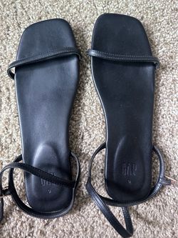 Black sandals