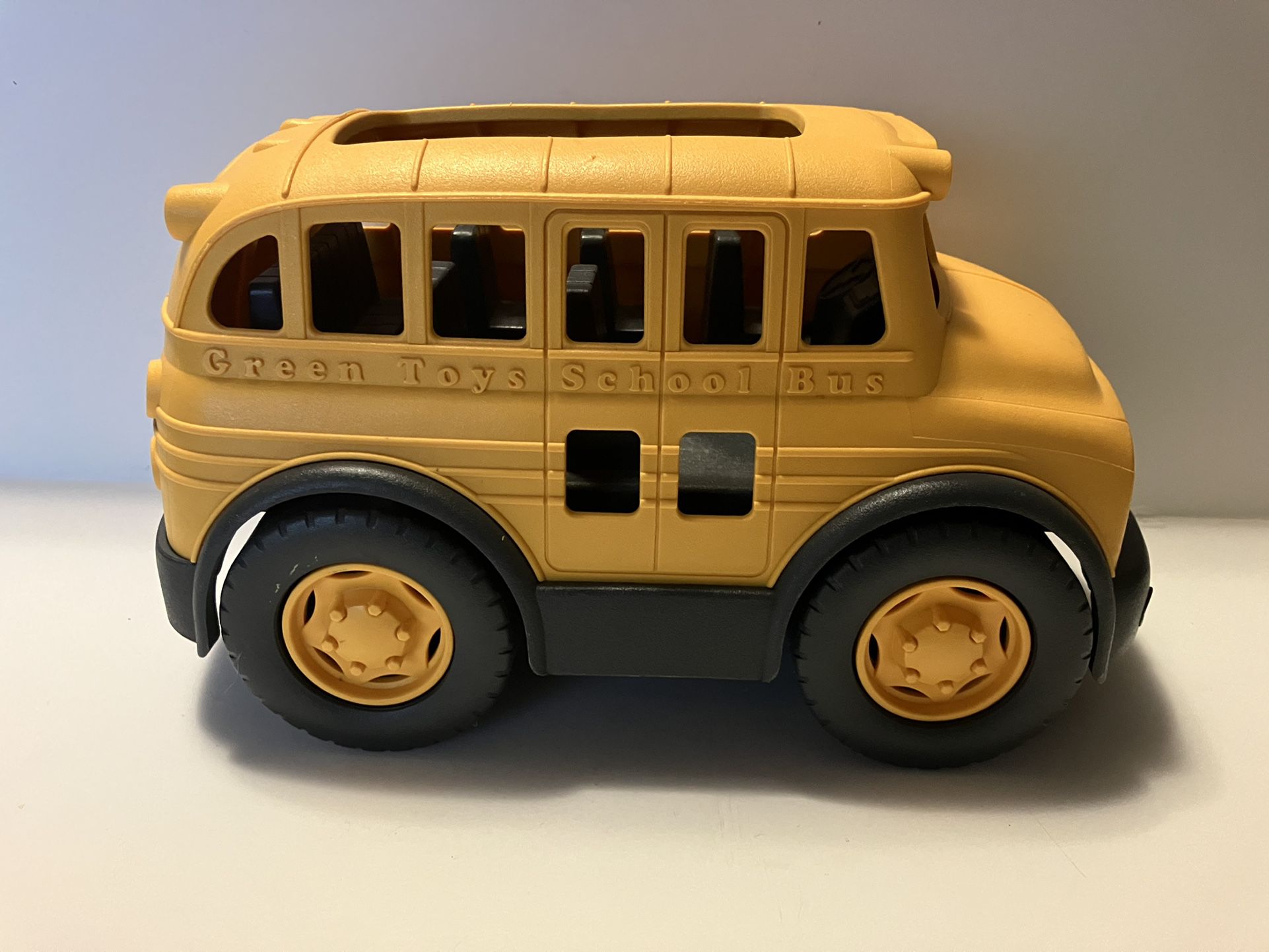 Plastic School Bus  Green Toys Made In USA 