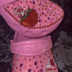 custom bling crocs
