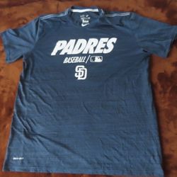 nike the nike tee san diego padres chris paddack issued tshirt XL