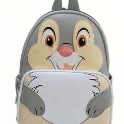 NWT GROTTO TREASURES EXCLUSIVE - LOUNGEFLY DISNEY THUMPER COSPLAY MINI BACKPACK