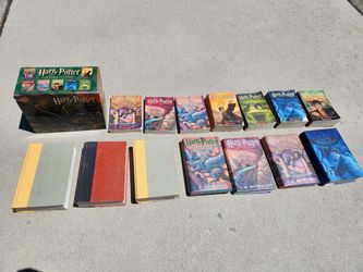 Harry Potter complete set
total 14 books
some books are little worn
all for $50