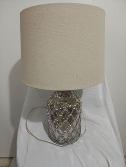 Mercury glass lamp