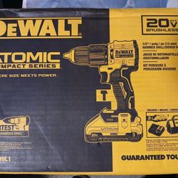 Dewalt Compact Series Brushless Hammer Drill 
