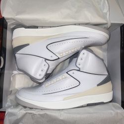 Air Jordan 2 White Cement 