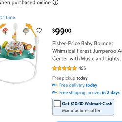 Baby Bouncer/ Jumper Fisher Price