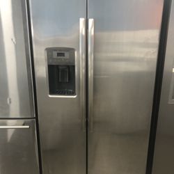 Stainless Side By Side Refrigerator 