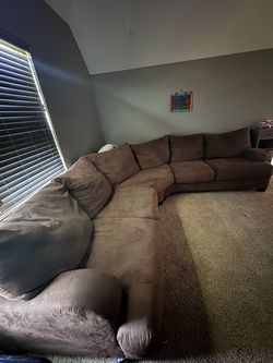 Sectional sofa Brown